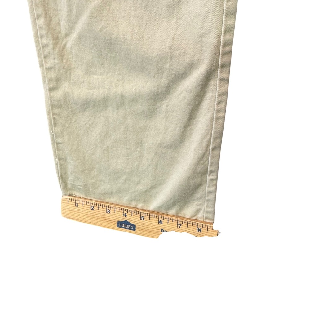 Old Navy Mens Broken-In Straight Chino Pants Khaki Tan 35x30 New - Picture 9 of 11